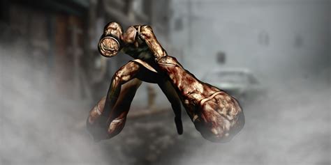 silent hill asphyxia|scariest silent hill monster.